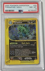 Tyranitar - 29/165 - Holo Rare - PSA 8